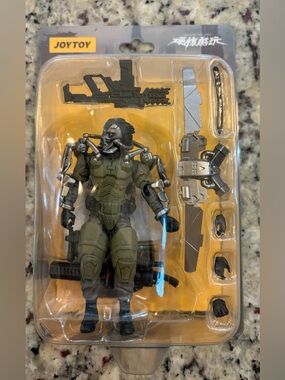 JOYTOY JT1750 1:18 Army Builder Soldier Figure 29 Lone Wolf with Exoskeleton Toy